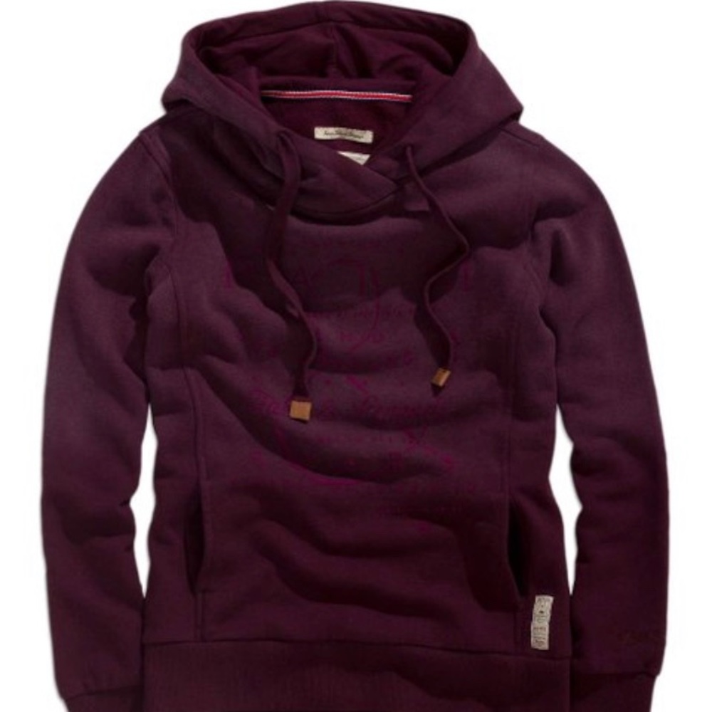 Timeout Bordeaux Drawstring Hoodie XS